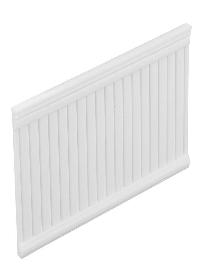 JOINPAYA Miniature Dollhouse Accessories 4Pcs Wainscoting Panels Decorative Wall Trim for Doll House Interior Paneling Compact 3.74X2.16In Mini Home D Cor - Image 4
